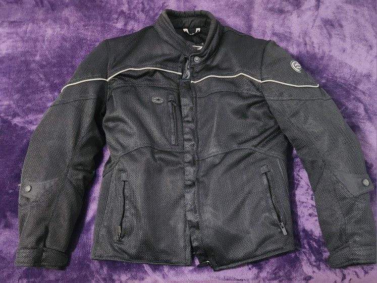 Fulmer 510 Outbreak Motorcycle Jacket - Black, Large