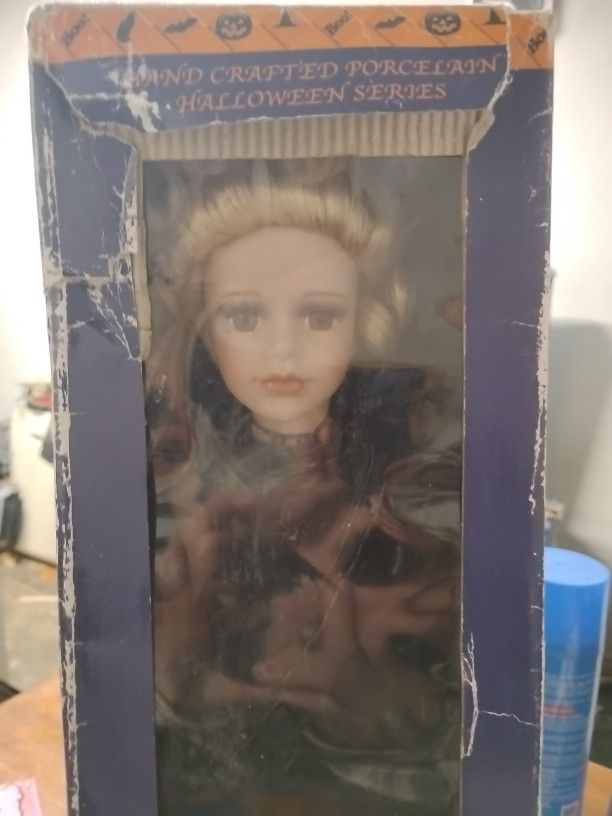 Halloween Porcelain Doll