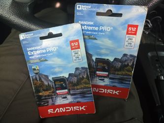 SanDisk Extreme Pro 512GB SDXC Card – 2 Pack