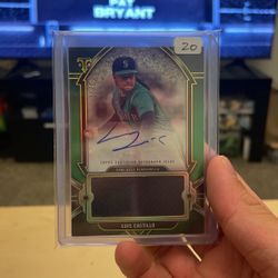 Luis Castillo Tribute Patch Auto /50