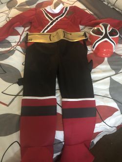Red Power Ranger costume