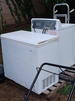 Washing machine dryer and deep freezer