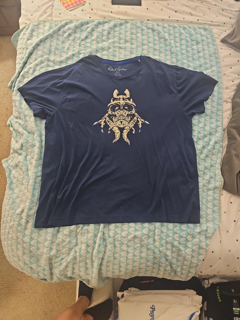 Robert Graham Blue Tee