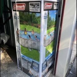 Coleman oval pool 16x10 Ft x 48 Inch ( new inbox )