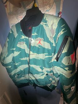 Jordan Brand Camo Bomber Jacket