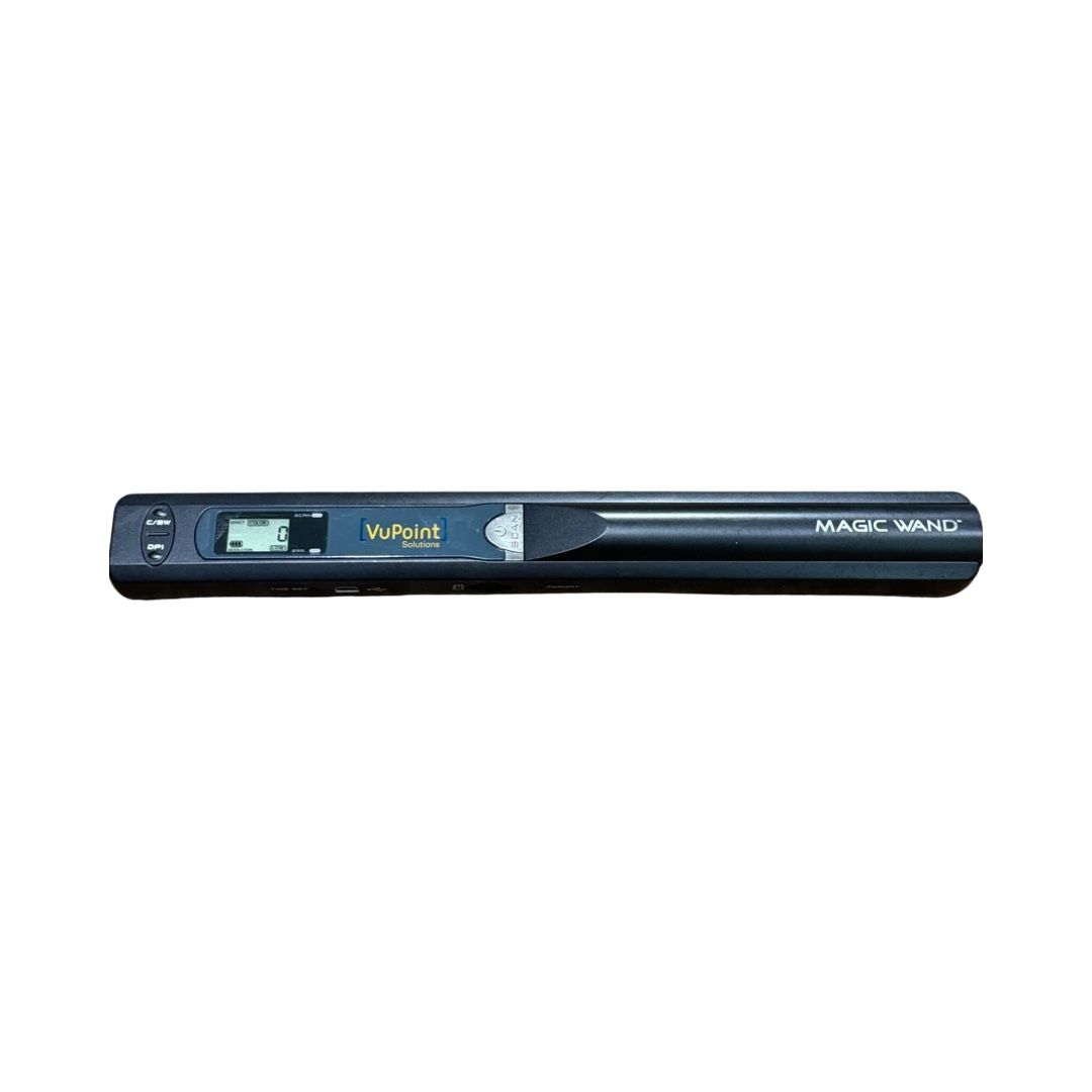 VuPoint Magic Wand PDS-ST415-VP Handheld Scanner w 4 Gb Micro SD Card