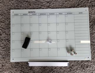 Vinsetto Glass Calendar