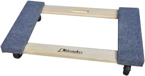 Milwaukee 4 wheel wooden dolly