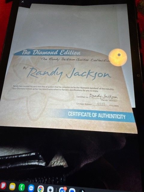 NOT FREE =RANDY JACKSON