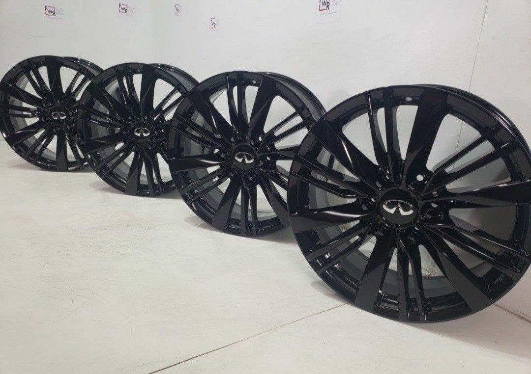 20” Infiniti QX80 QX56 Gloss Black Rims