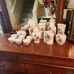 Japanese Vases And Teacup