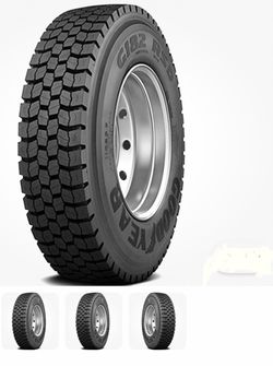 BRAND NEW 8 Tires Goodyear G182 RSD 295/75R22.5 Load G 14 Ply Drive Commercial