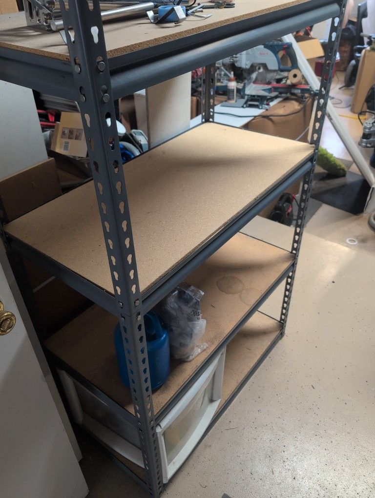 Steel Metal Adjustable Shelving Unit
