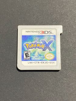 Pokemon X Nintendo 3ds Game