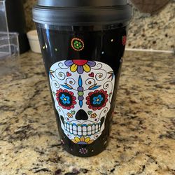Skull Coffee Cup