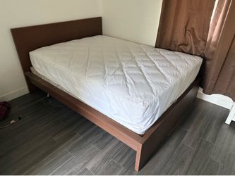 IKEA Queen Bed Frame + Mattress