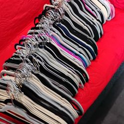 Velvet No-Slip Hangers - 50 For $20