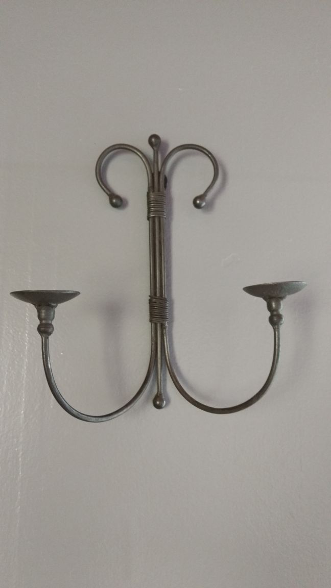 Metal Candle Holder for wall hanging