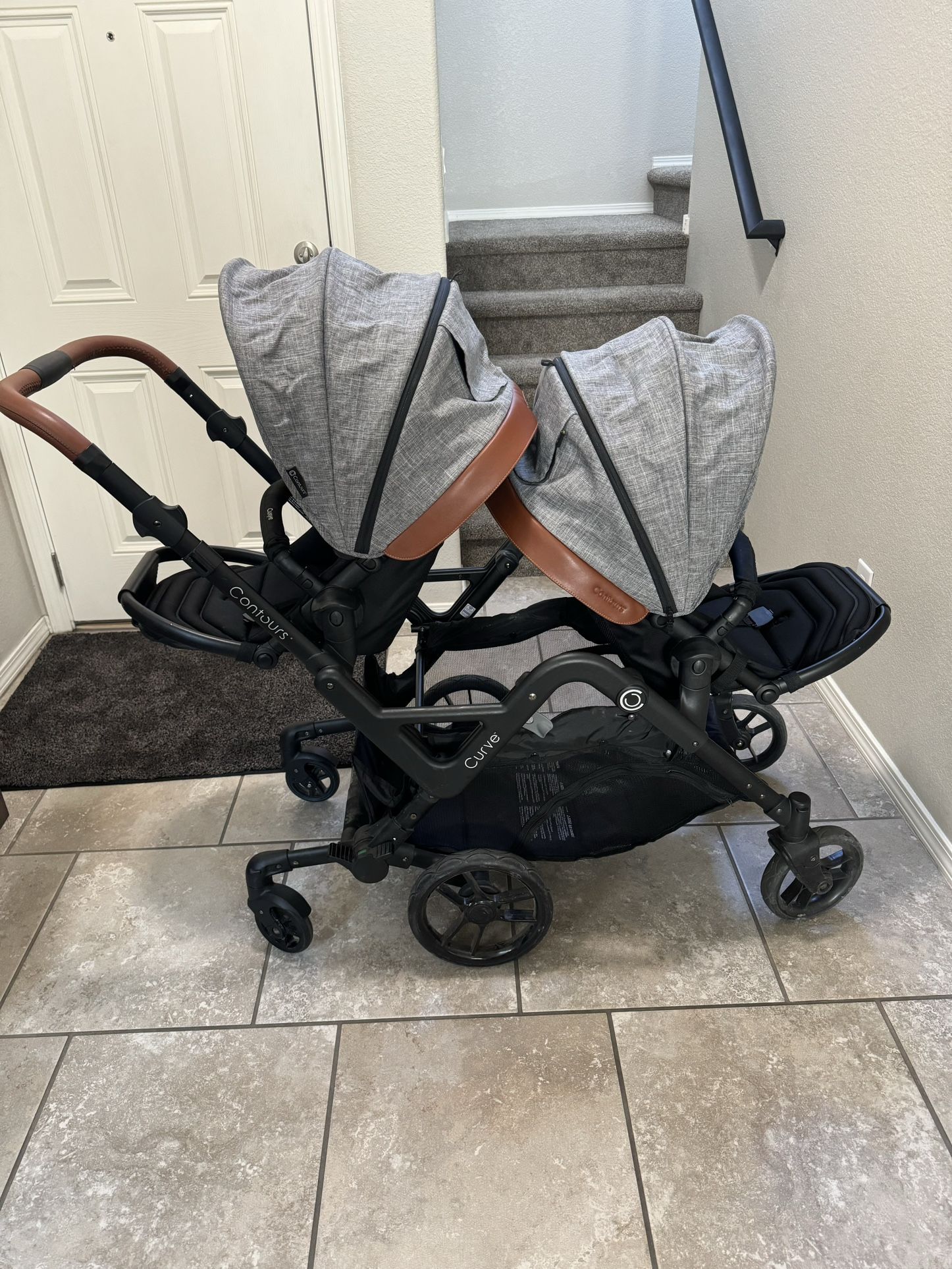 Contours Curve V2 Double Stroller