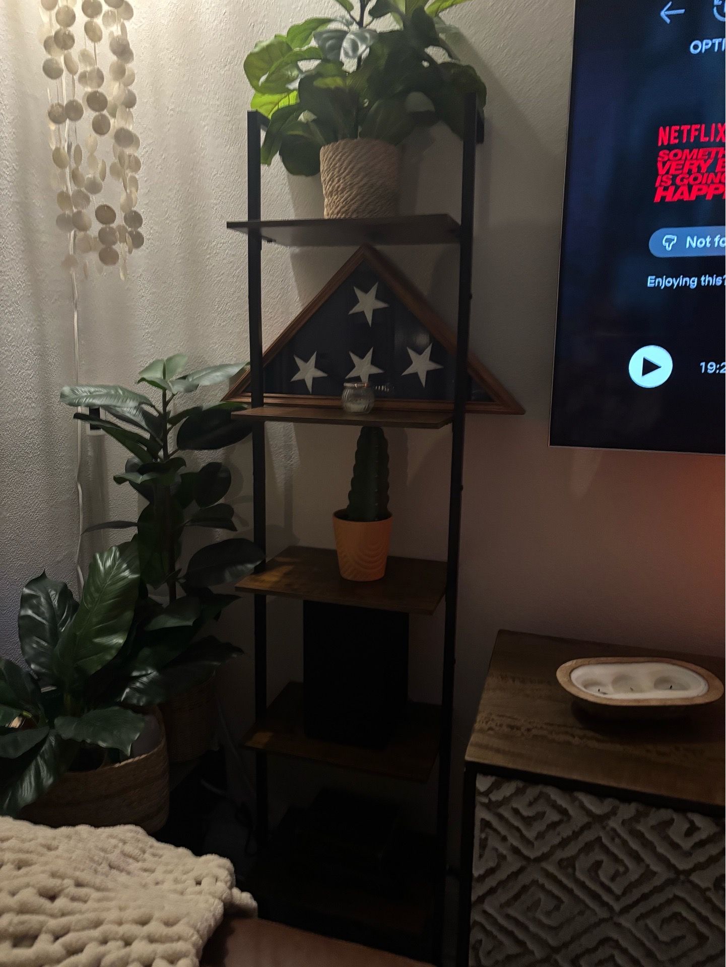 2 Shelf Wall Unit