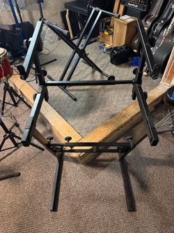 2 tiered keyboard stand