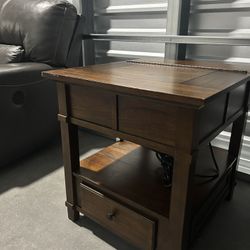 Ashley Furniture Living Room End Table For Sale! 