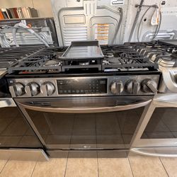 LG SLIDE IN OVEN FINANCING AVAILABLE