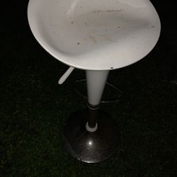 Vintage Plastic Barstool Chair