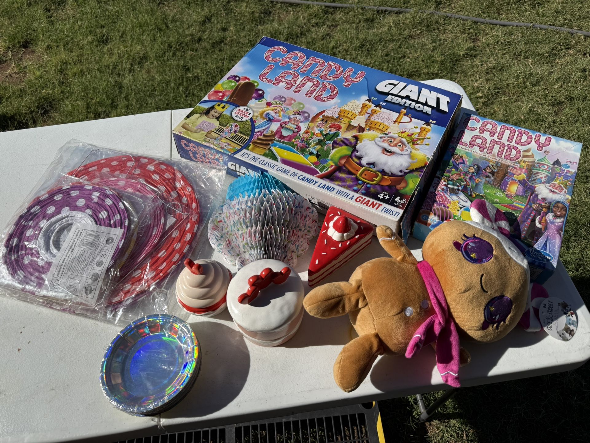 Candy Land Themed Birthday Accessories