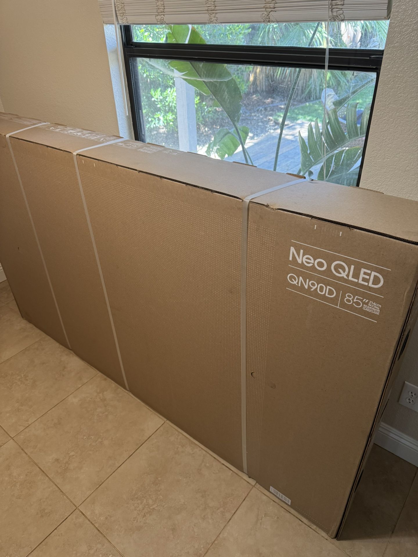 Samsung 85” Neo QLED 4K Smart TV (QN90D) – Brand New, Sealed in Box
