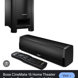 Bose Home Theater System 