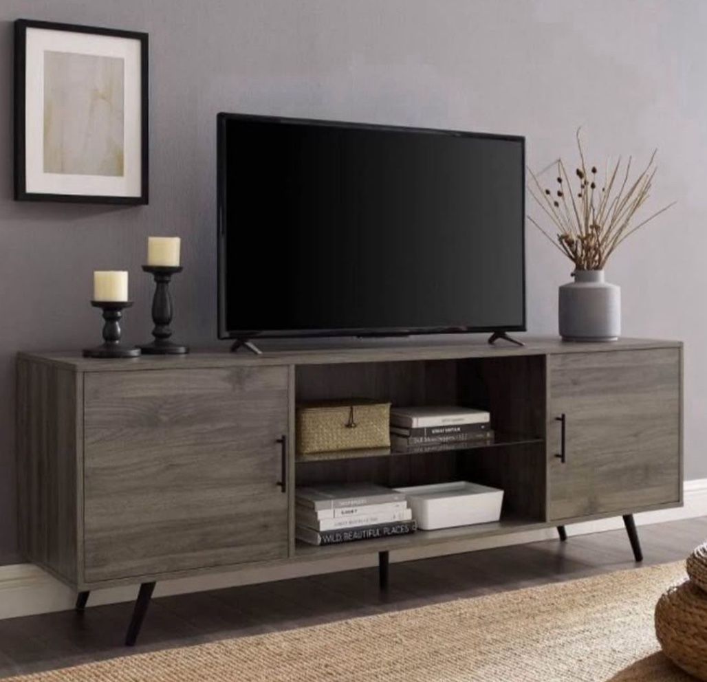 New Large Mid Century Modern TV Stand