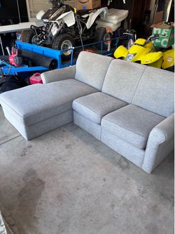 Gray couch & love seat