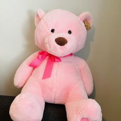 Pink Bear 21 Inches Tall 