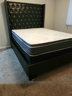 NEW QUEEN PILLOW-TOP MATTRESS AND BOX SPRING - 2PC