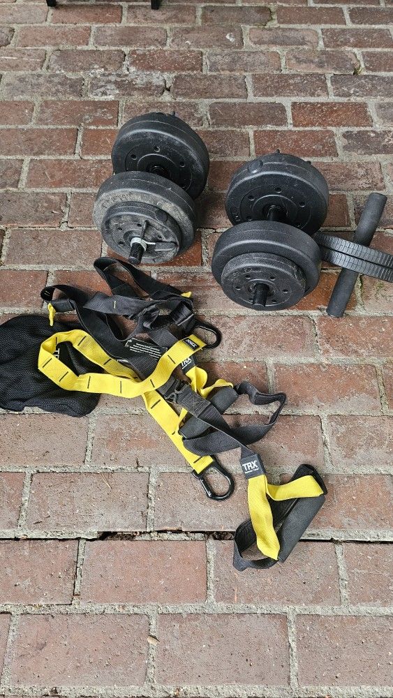 TRX Bands / Weights / Ab Roller