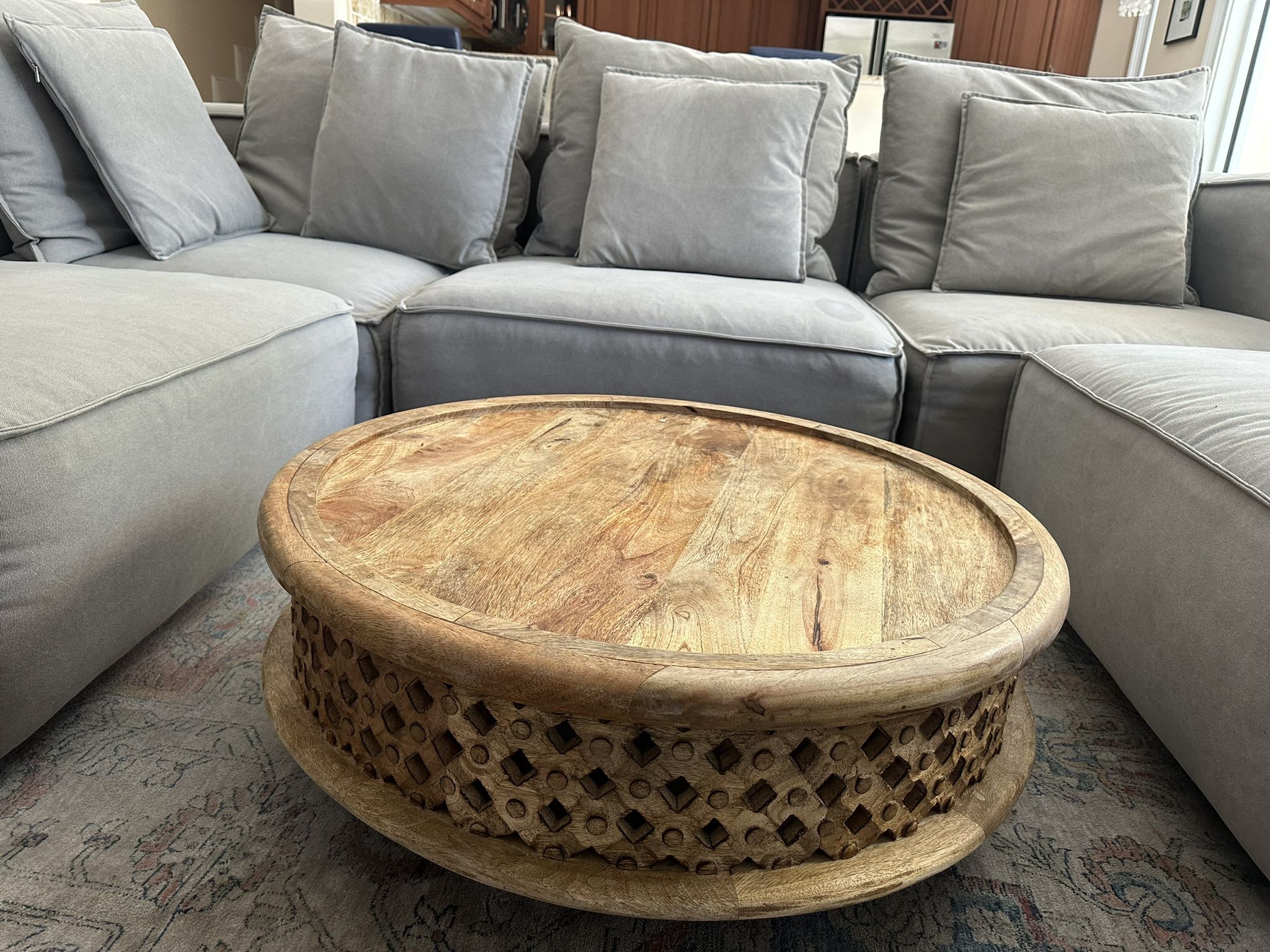Wood center table	