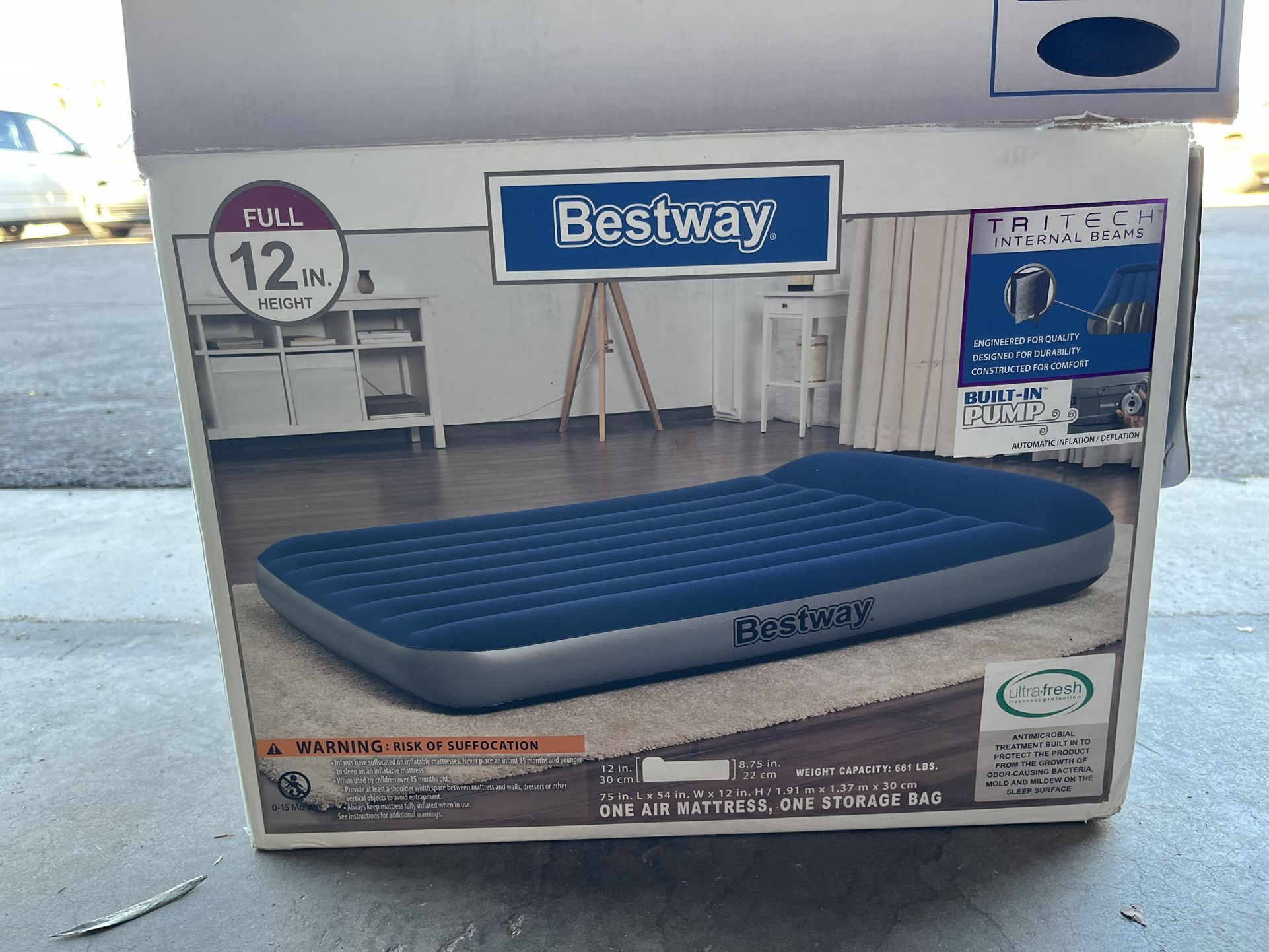 Bestway Self-inflating/deflating Air Mattress
