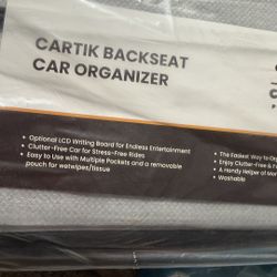 New Cartik Backseat Organizers 