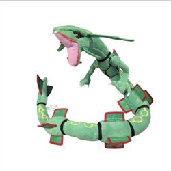 Large 32” Rayquaza Pokemon Center Poke Plush Bendable Posable Stuffed Doll 2014