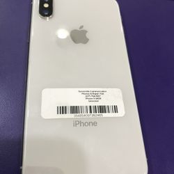 Factory unlocked iPhone x 64 gb, excellent conditions store warranty 