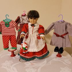 American Girl Doll Samantha Pleasant Company  Christmas Bundle 
