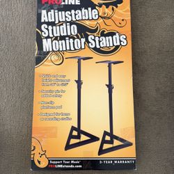 ProLine Adjustable Studio Monitor Stands