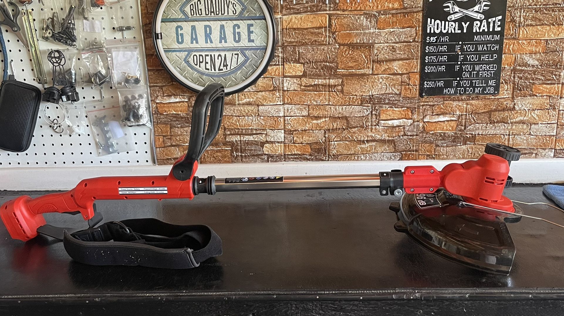 20 V ion rechargeable cordless trimmer