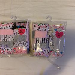 New Girls Bikini Panty Size 10/12 & Size14=$5