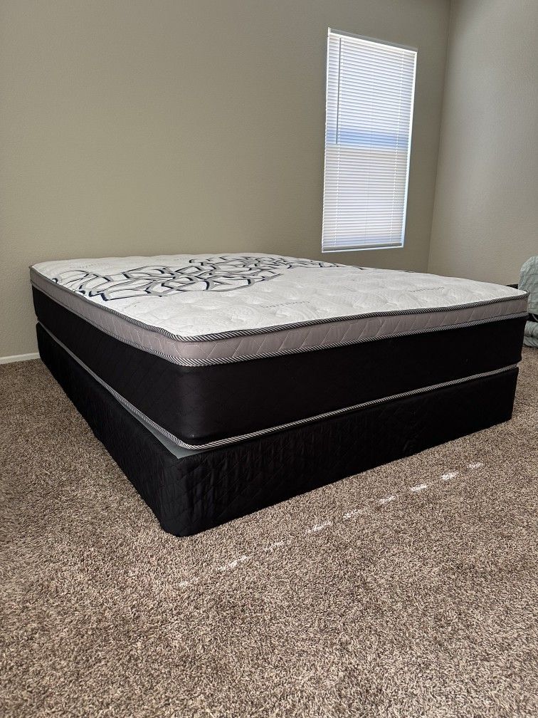 Queen Size Mattress Pillow Top 12" Thick. All Sizes Available. Same Day Delivery
