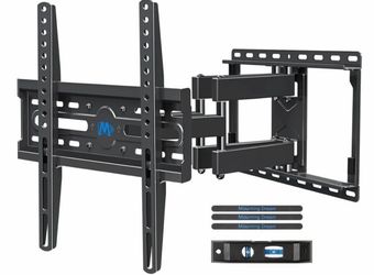 Brand new Mounting Dream TV Wall Mount for 32-65 Inch Television, Mount with Swivel and Tilt, Full Motion Bracket with Articulating Dual Arms, Fits 16