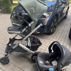 Stroller And Car Seat New Born 