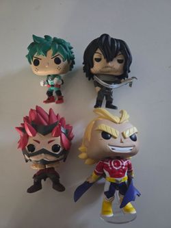 MHA funko pops sold as is