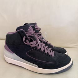 NIKE Air Jordan 2 ""Mauve Women's Shoes (DX4400-005, Off Noir/Guava Ice/Cool Grey/Sky J Mauve)